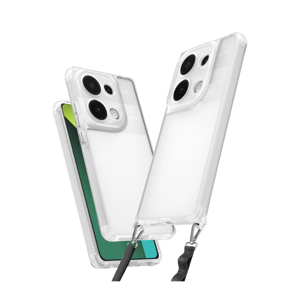 Xiaomi Redmi Note 13 Pro 4g Kılıf Penta Silikon Kılıf - Şeffaf