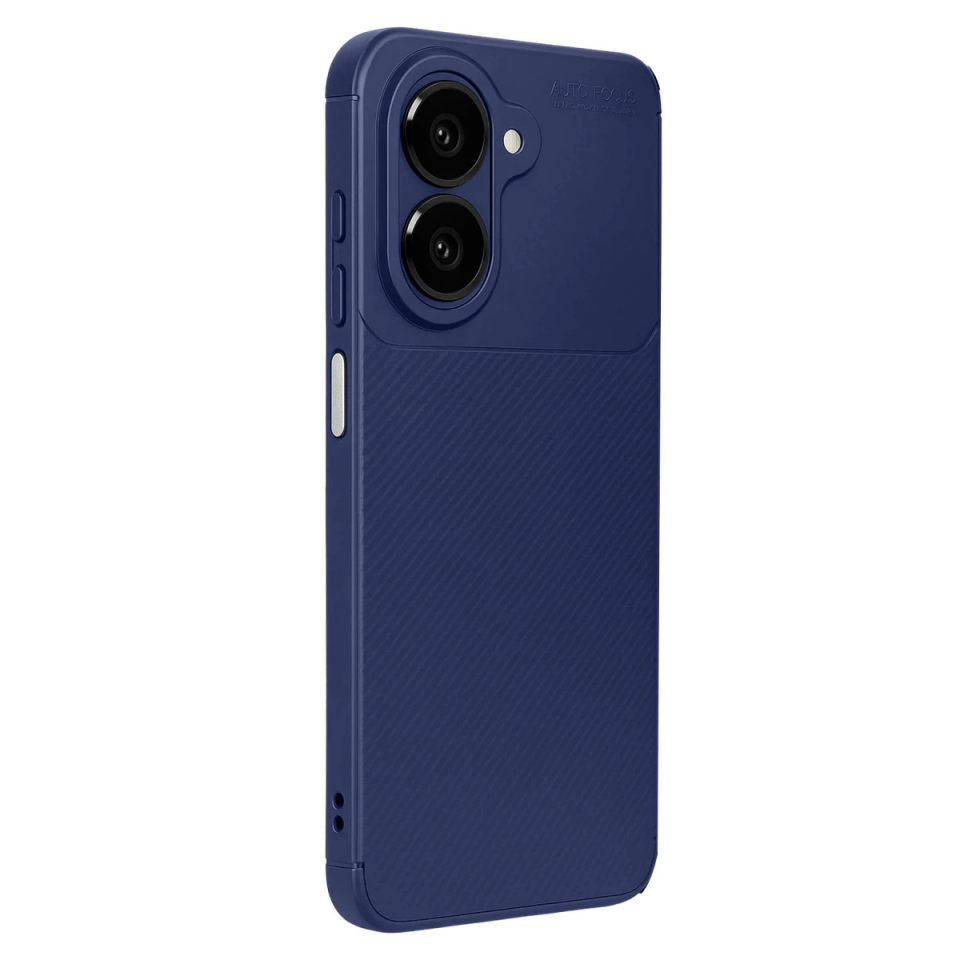 Samsung Galaxy A07 4g Auto Focus Karbon Kapak - Lacivert