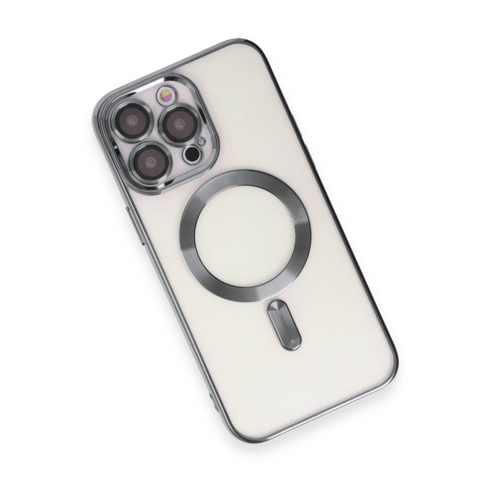 İphone 15 Pro Kılıf Kross Magneticsafe Kapak - Titan Gri