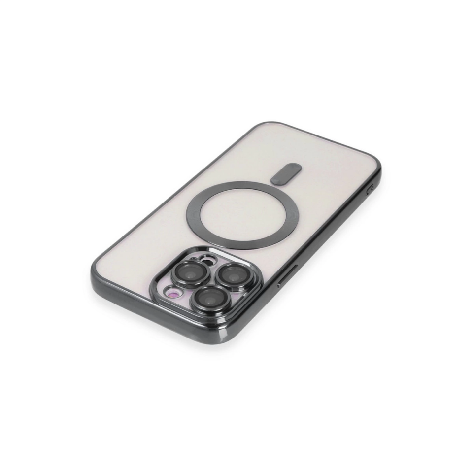 İphone 15 Pro Kılıf Kross Magneticsafe Kapak - Titan Gri