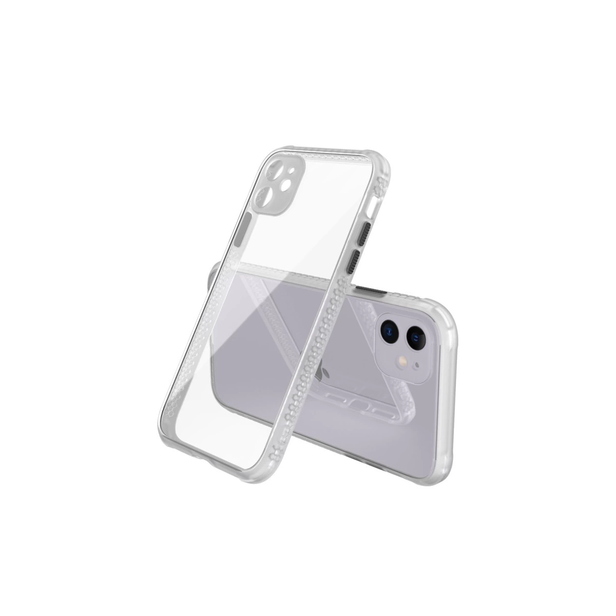İphone 12 Kılıf Miami Şeffaf Silikon - Şeffaf
