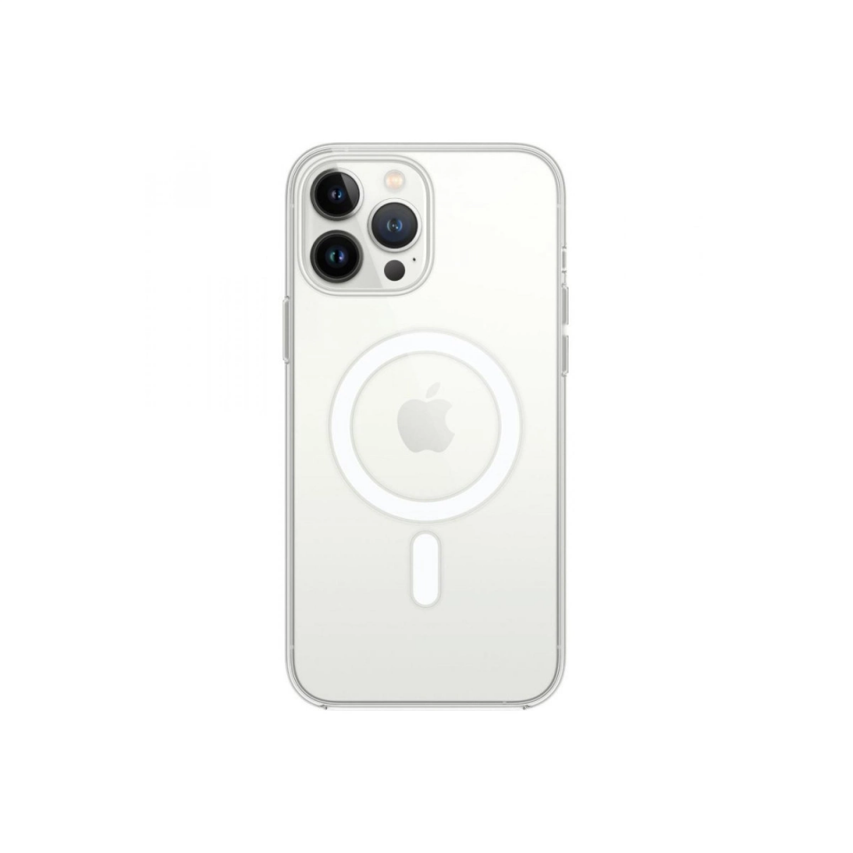 İphone 13 Pro Max Kılıf Magneticsafe Şeffaf Silikon - Şeffaf