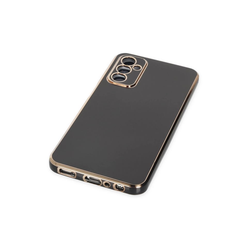 Samsung Galaxy M23 Kılıf Volet Silikon - Siyah