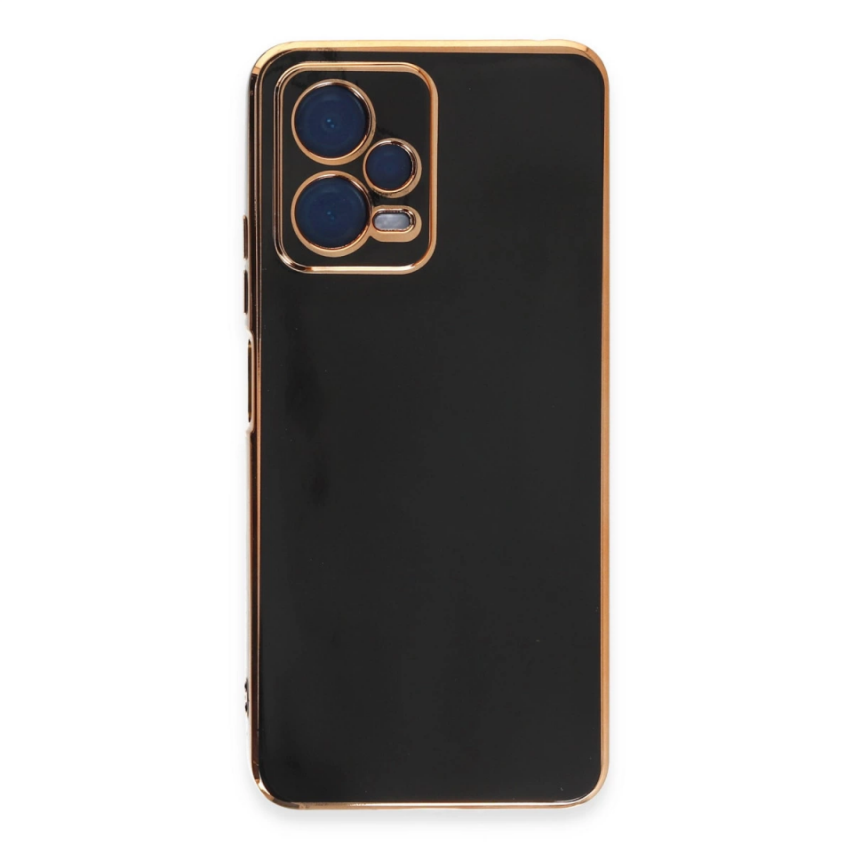 Xiaomi Redmi Note 12 Pro 5g Kılıf Volet Silikon - Siyah