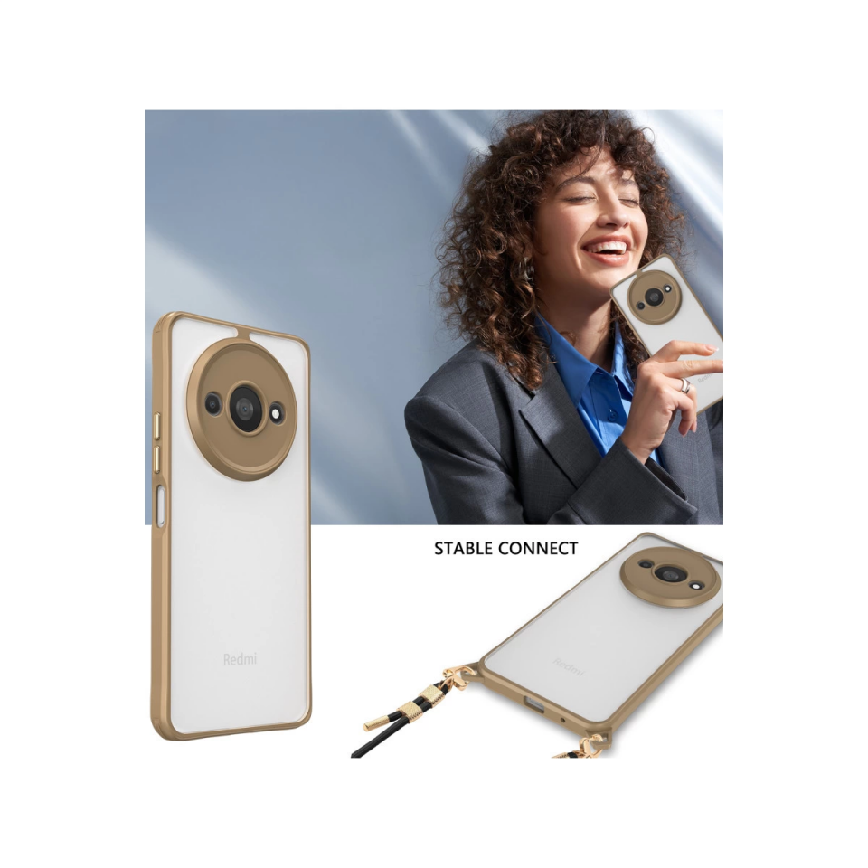 Xiaomi Redmi A3 4g Kılıf Penta Silikon Kılıf - Titan Gri