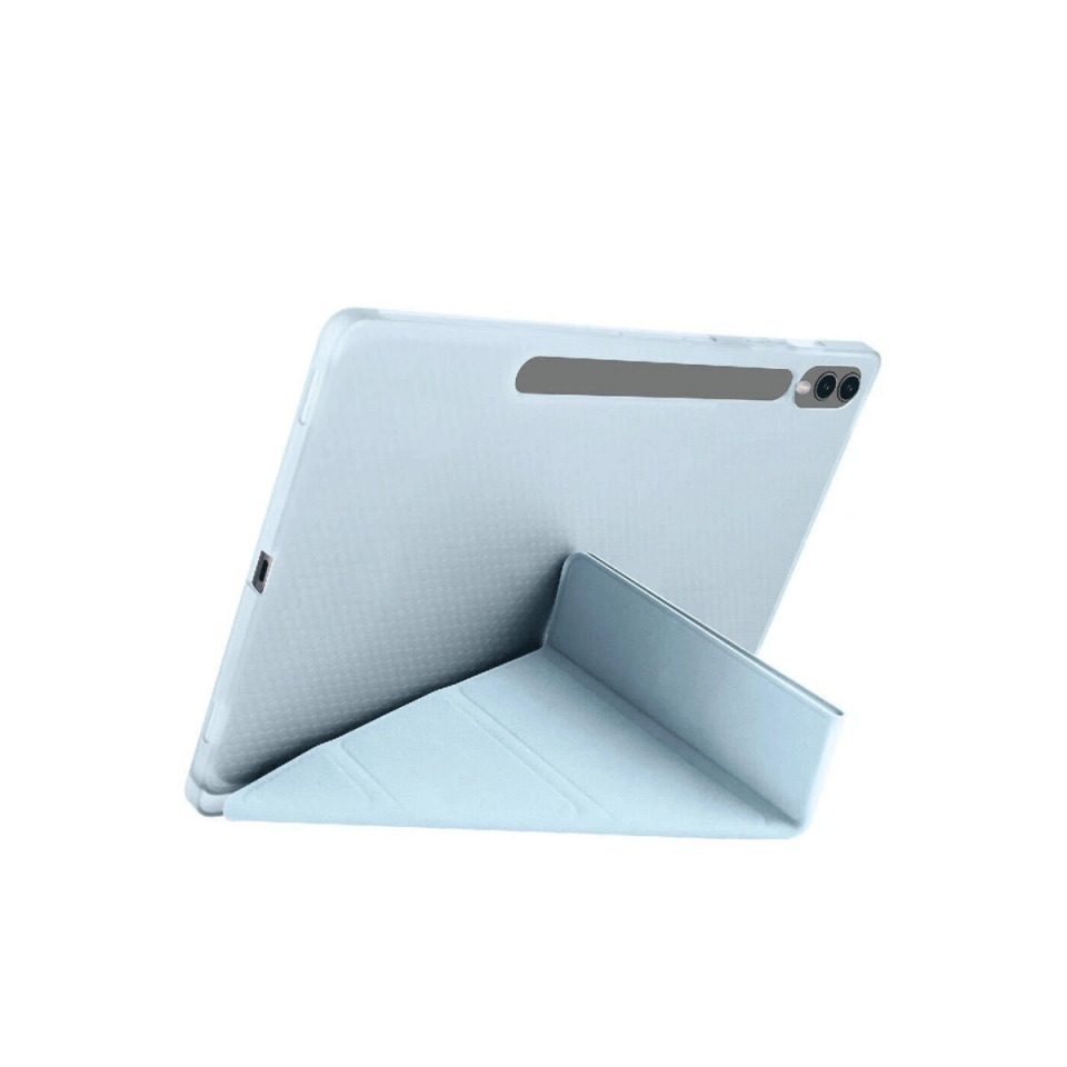 Samsung Galaxy X510 Tab S9 Fe 11 Kılıf Kalemlikli Mars Tablet Kılıfı - Mavi