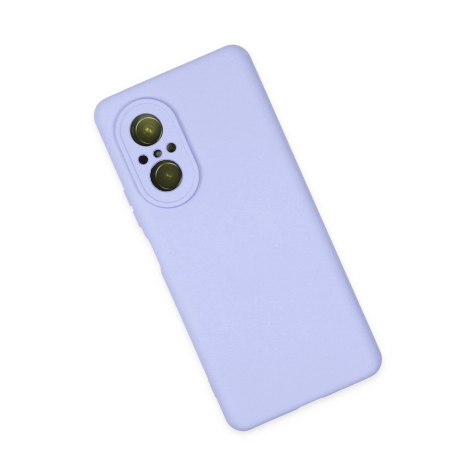 Huawei Nova 9 Se Kılıf Nano İçi Kadife Silikon - Lila