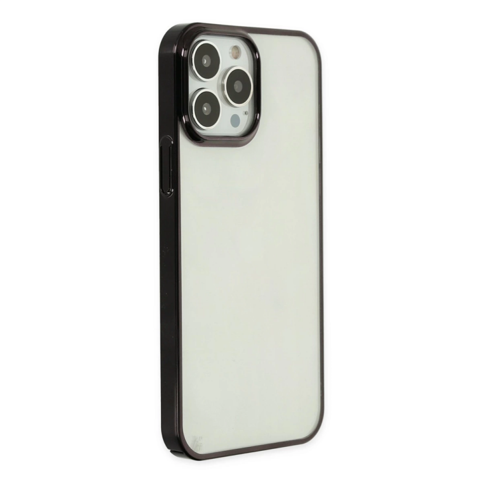 İphone 14 Pro Max Kılıf Element Silikon - Siyah