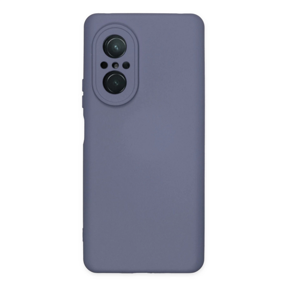 Huawei Nova 9 Se Kılıf Nano İçi Kadife Silikon - Gri