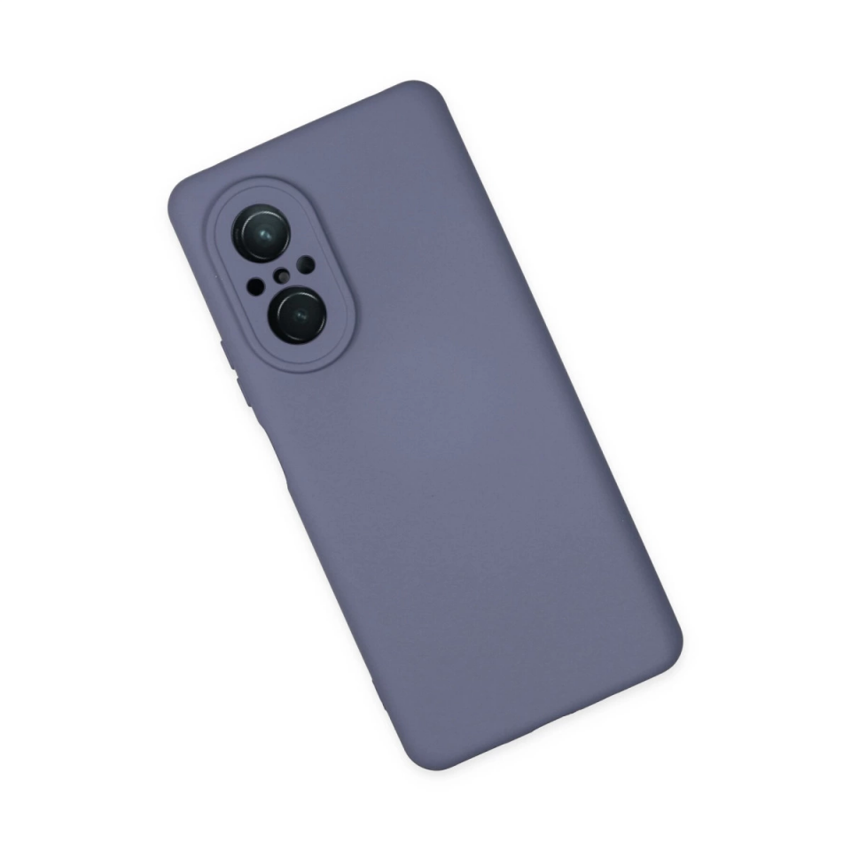 Huawei Nova 9 Se Kılıf Nano İçi Kadife Silikon - Gri