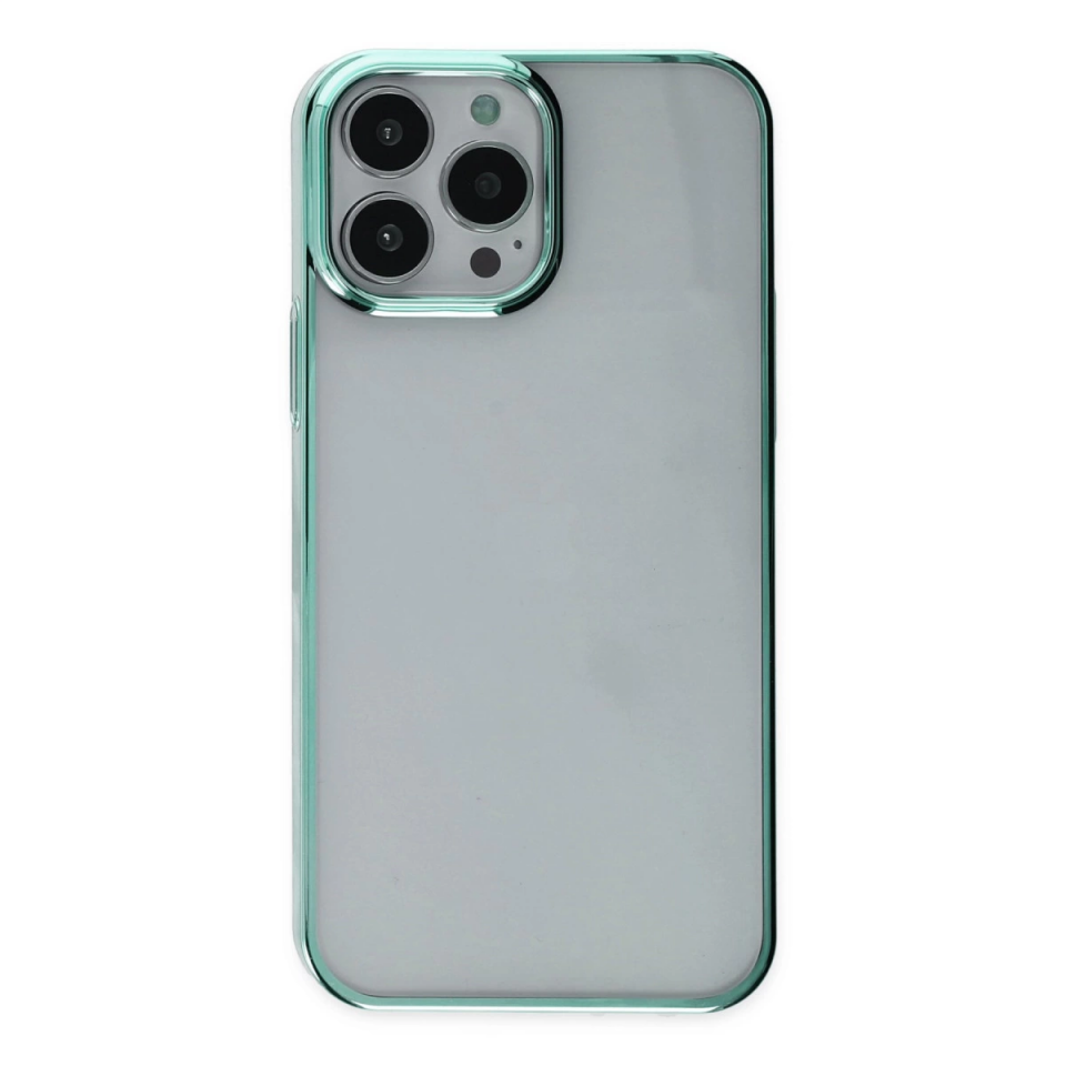 İphone 14 Pro Max Kılıf Element Silikon - Yeşil