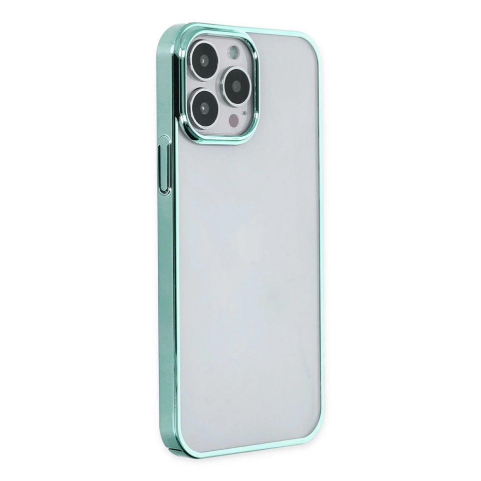İphone 14 Pro Max Kılıf Element Silikon - Yeşil