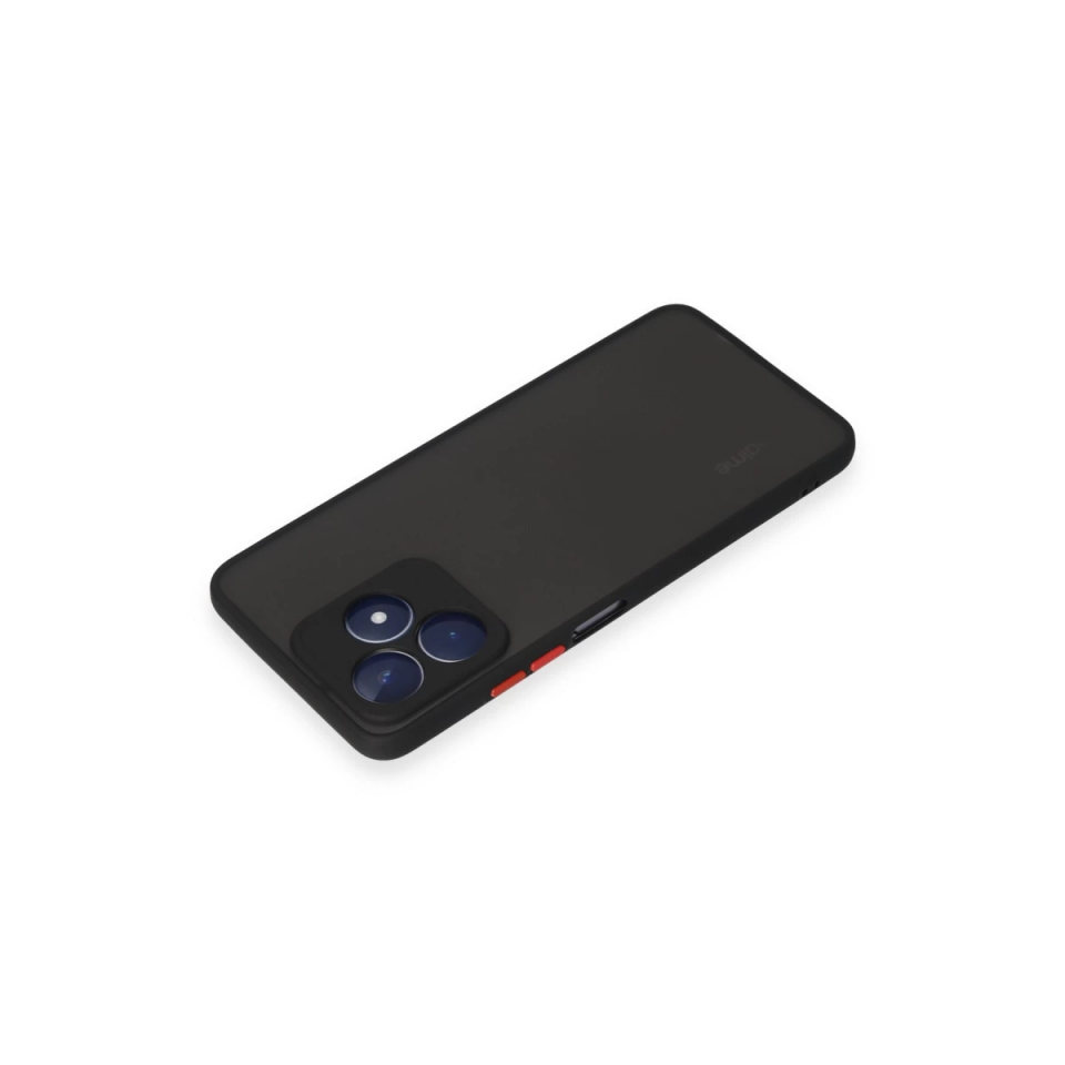 Realme C53 Kılıf Montreal Silikon Kapak - Siyah