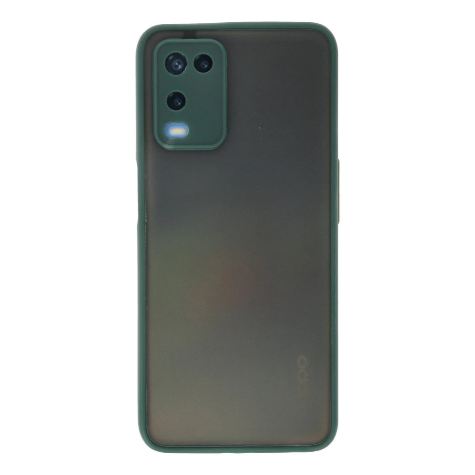 Oppo A54 4g Kılıf Montreal Silikon Kapak - Yeşil