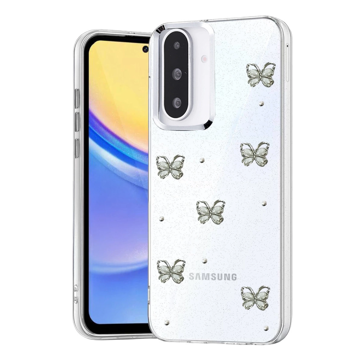 Samsung Galaxy A26 Fiyonk Desenli Kapak - Desen 9