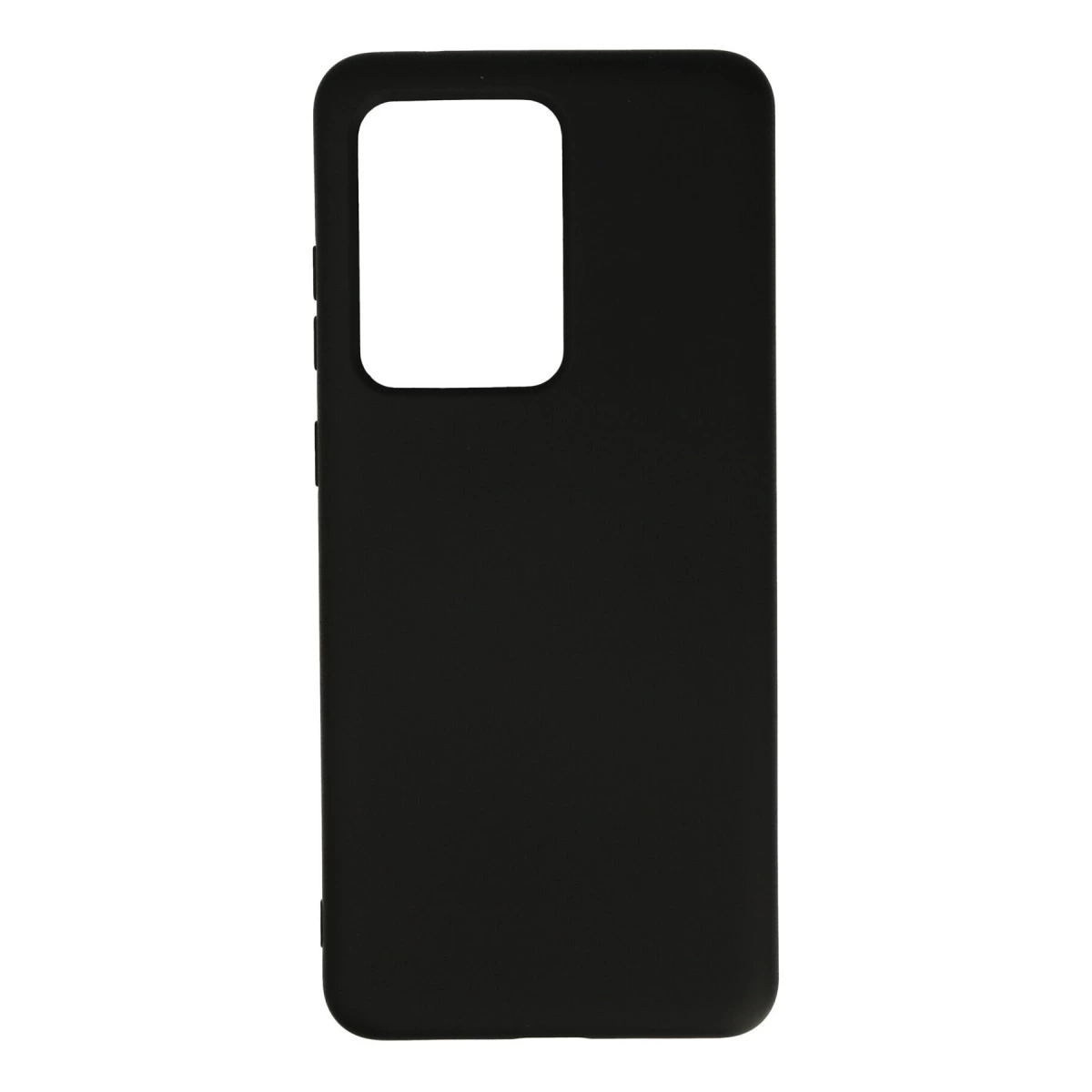Samsung Galaxy S20 Ultra Kılıf Nano İçi Kadife Silikon - Siyah