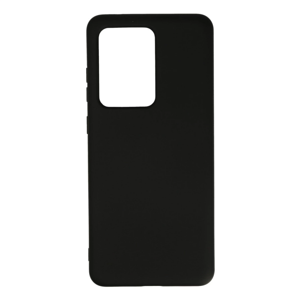 Samsung Galaxy S20 Ultra Kılıf Nano İçi Kadife Silikon - Siyah