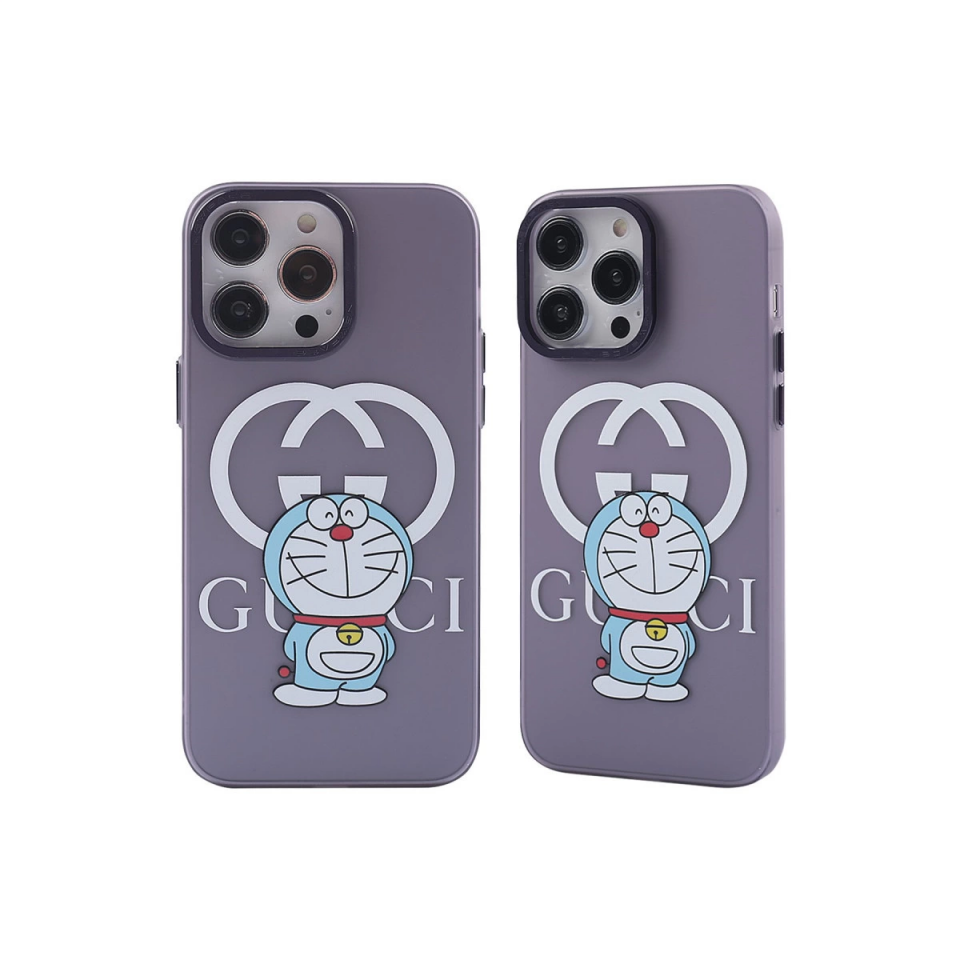 İphone 13 Pro Kılıf Prada Desenli Kapak - Prada Mor - 3