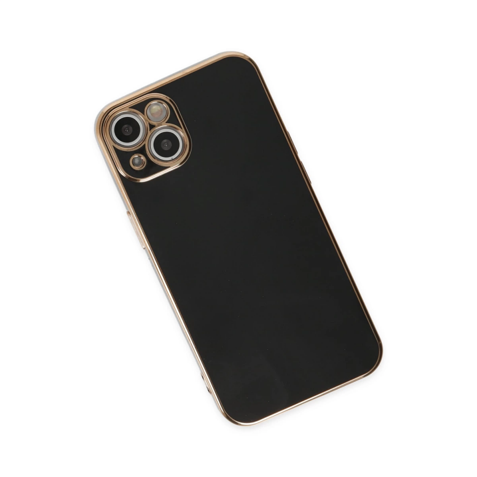 İphone 14 Plus Kılıf Volet Silikon - Siyah