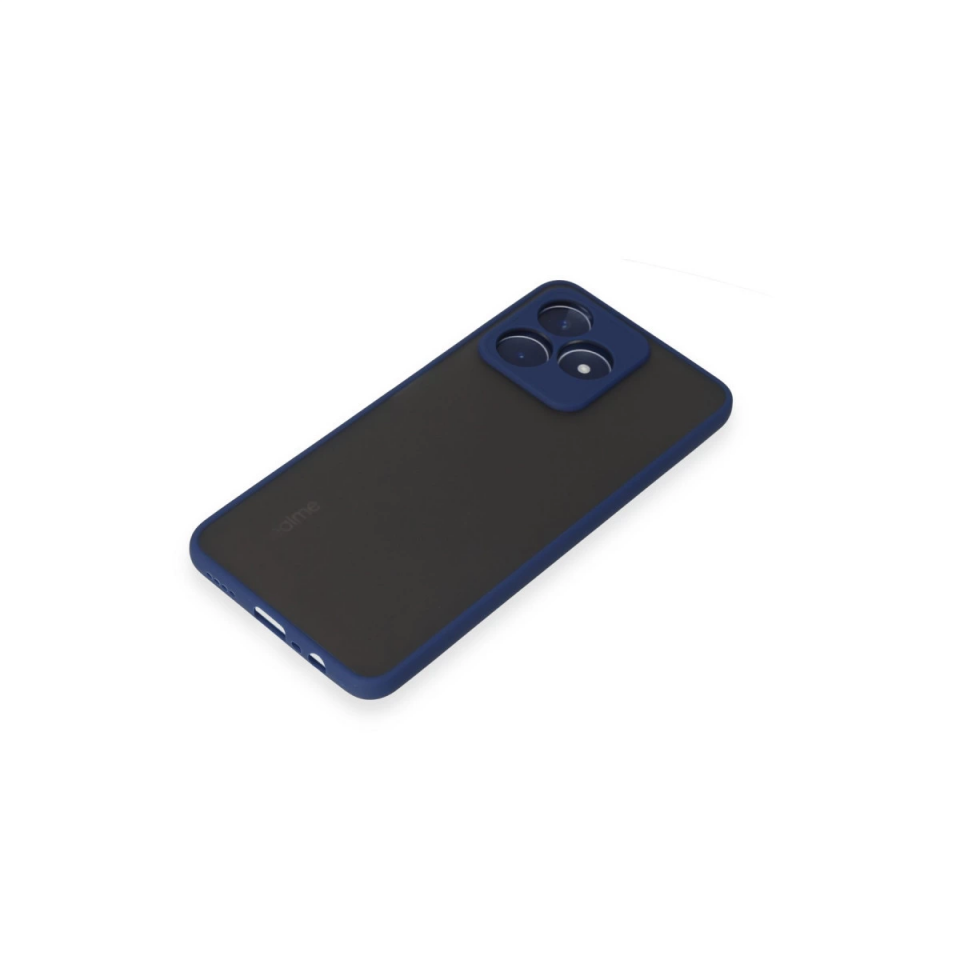 Realme C53 Kılıf Montreal Silikon Kapak - Lacivert