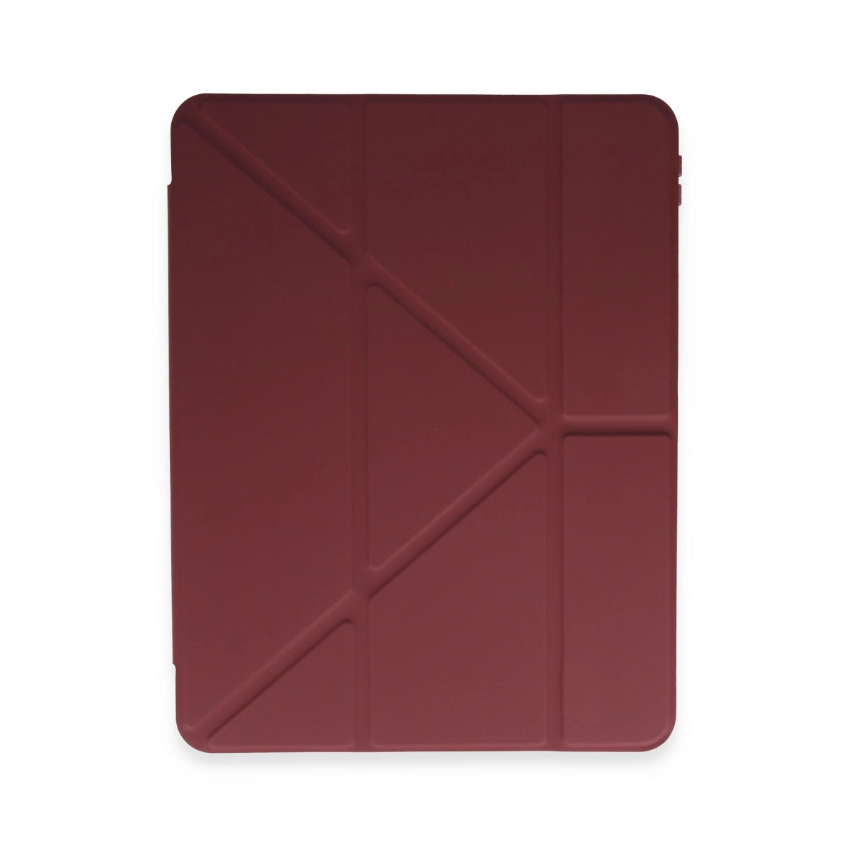İpad Pro 12.9 (2021) Kılıf Kalemlikli Mars Tablet Kılıfı - Mürdüm