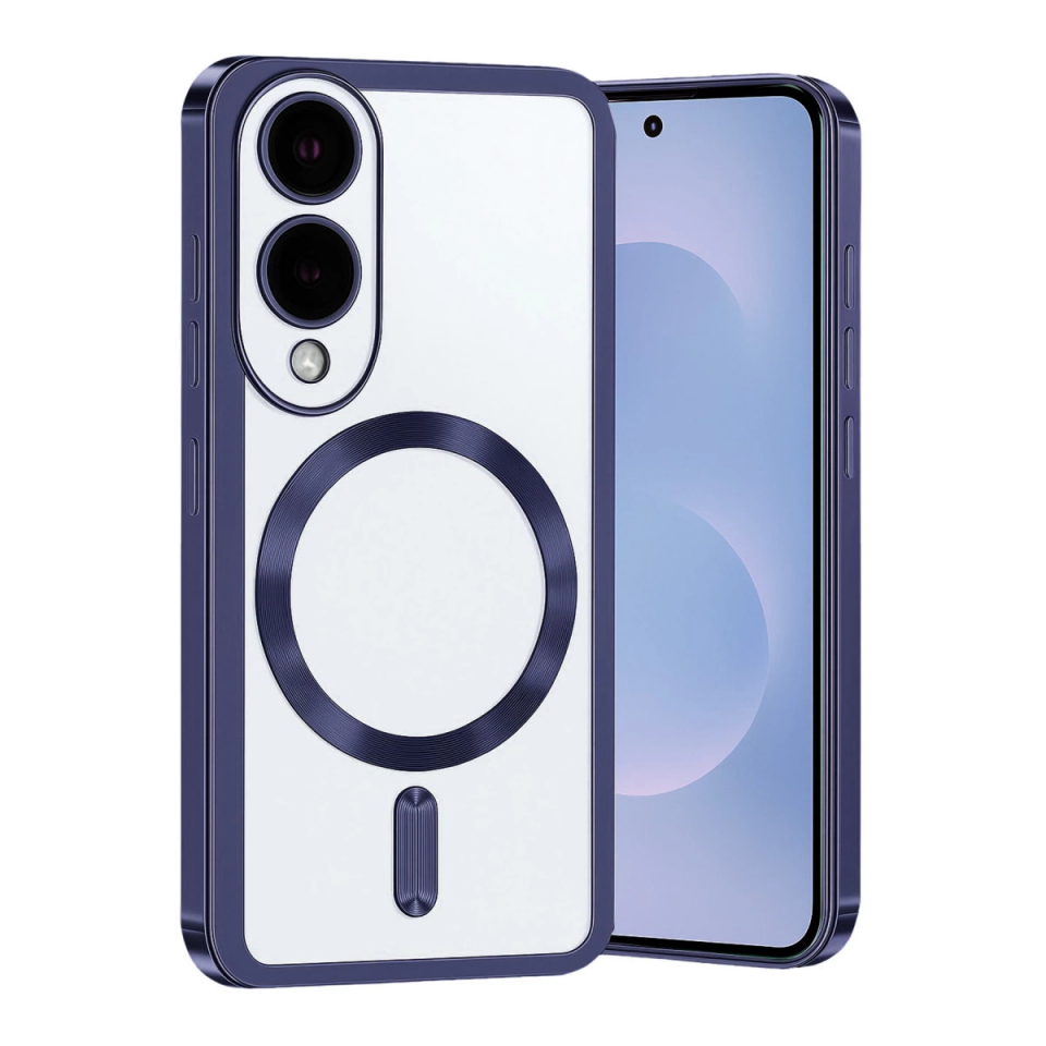 Samsung Galaxy S25 Edge Kross Magneticsafe Kapak - Lacivert