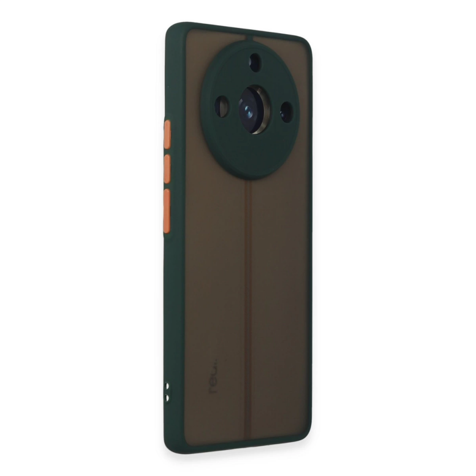 Realme 11 Pro Kılıf Montreal Silikon Kapak - Yeşil