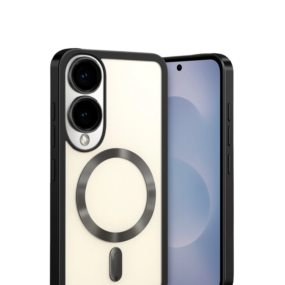 Samsung Galaxy S25 Edge Kross Magneticsafe Kapak - Siyah