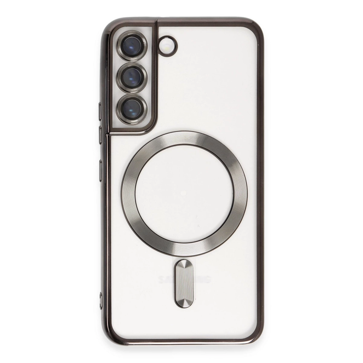 Samsung Galaxy S22 Kılıf Kross Magneticsafe Kapak - Siyah