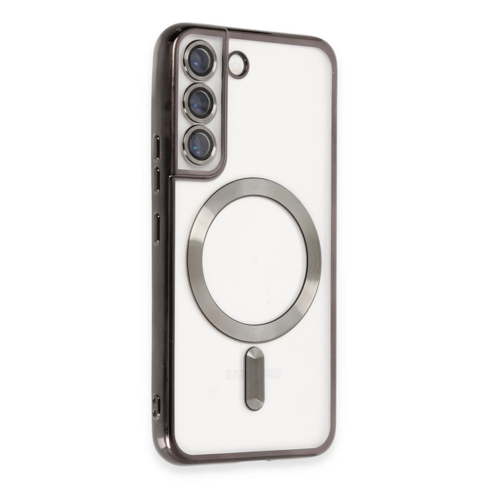 Samsung Galaxy S22 Kılıf Kross Magneticsafe Kapak - Siyah