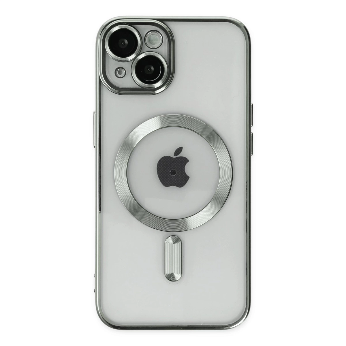 İphone 14 Kılıf Kross Magneticsafe Kapak - Gümüş