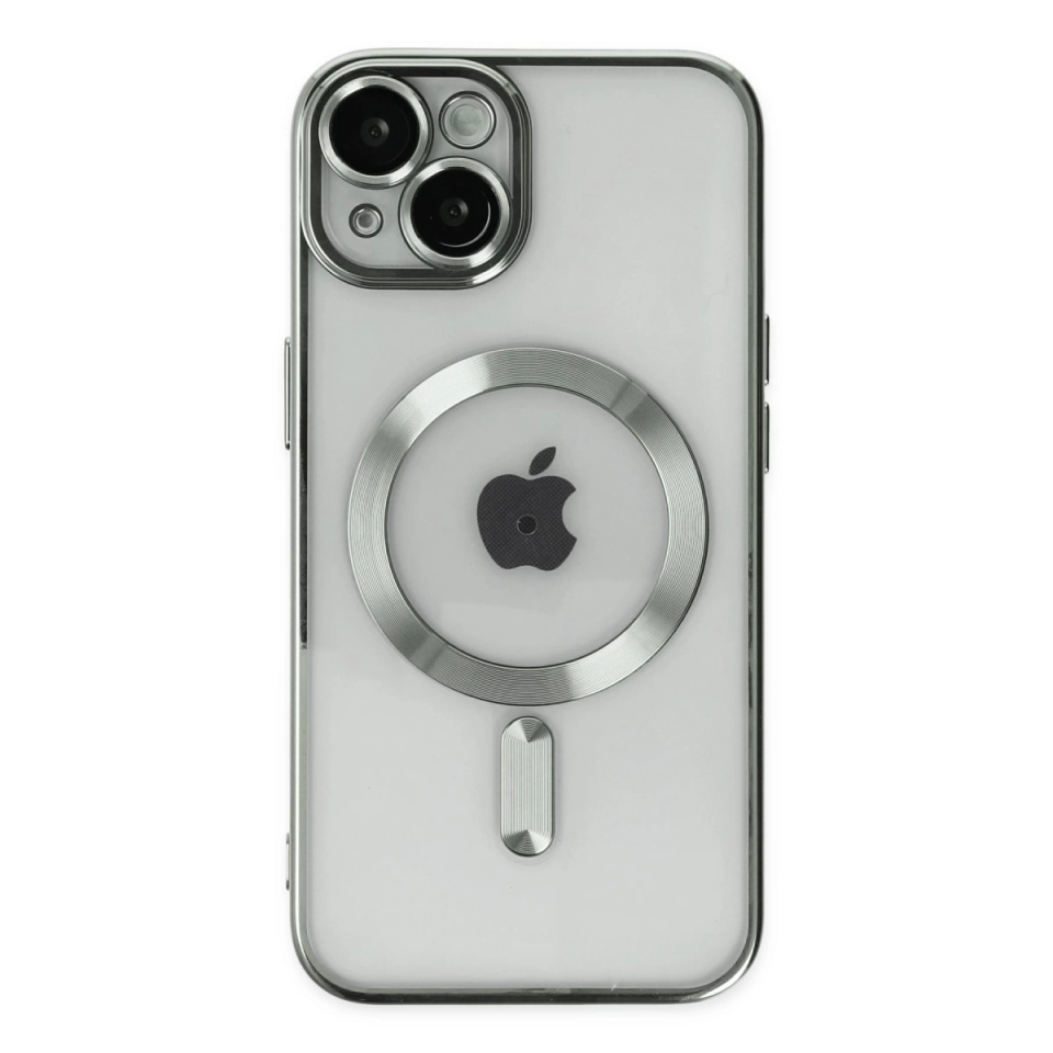 İphone 14 Kılıf Kross Magneticsafe Kapak - Gümüş