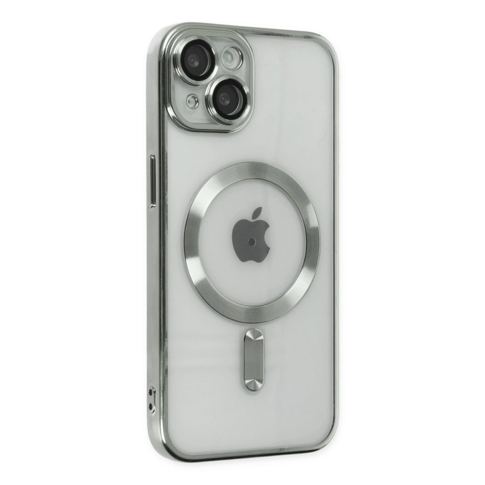 İphone 14 Kılıf Kross Magneticsafe Kapak - Gümüş