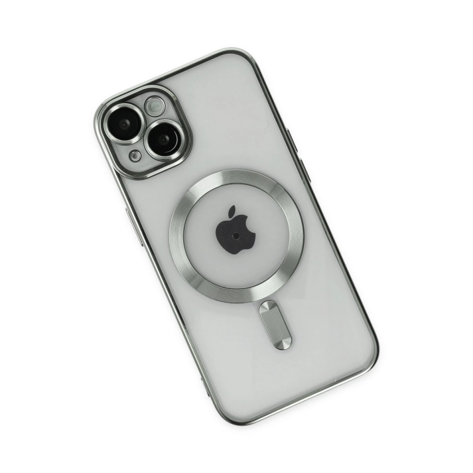 İphone 14 Kılıf Kross Magneticsafe Kapak - Gümüş