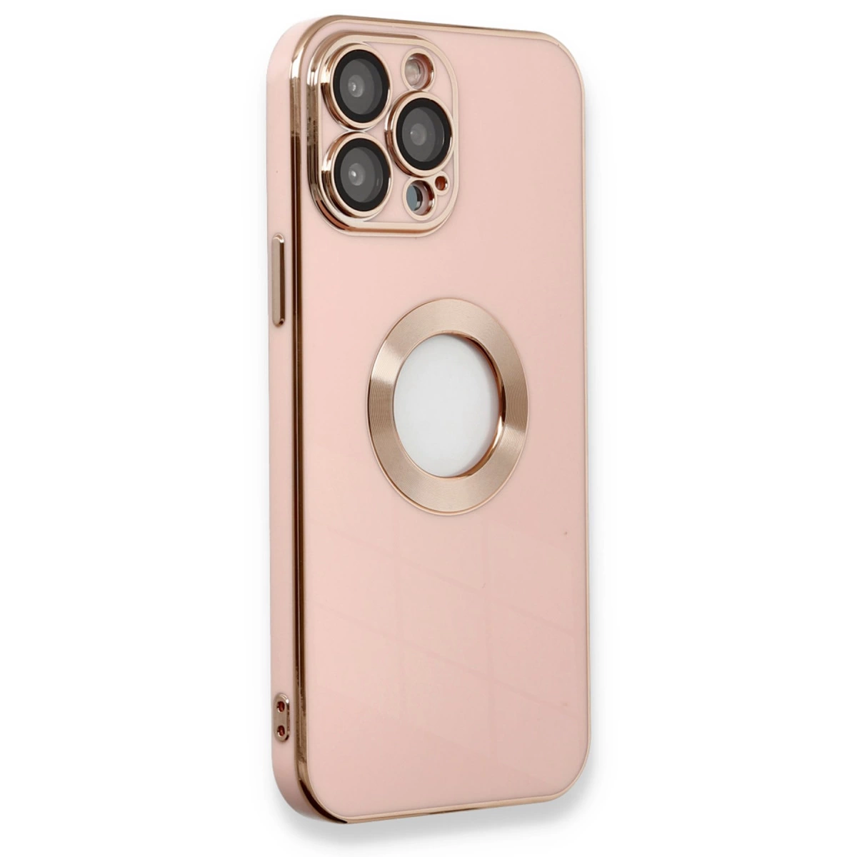 İphone 13 Pro Max Kılıf Store Silikon - Pembe