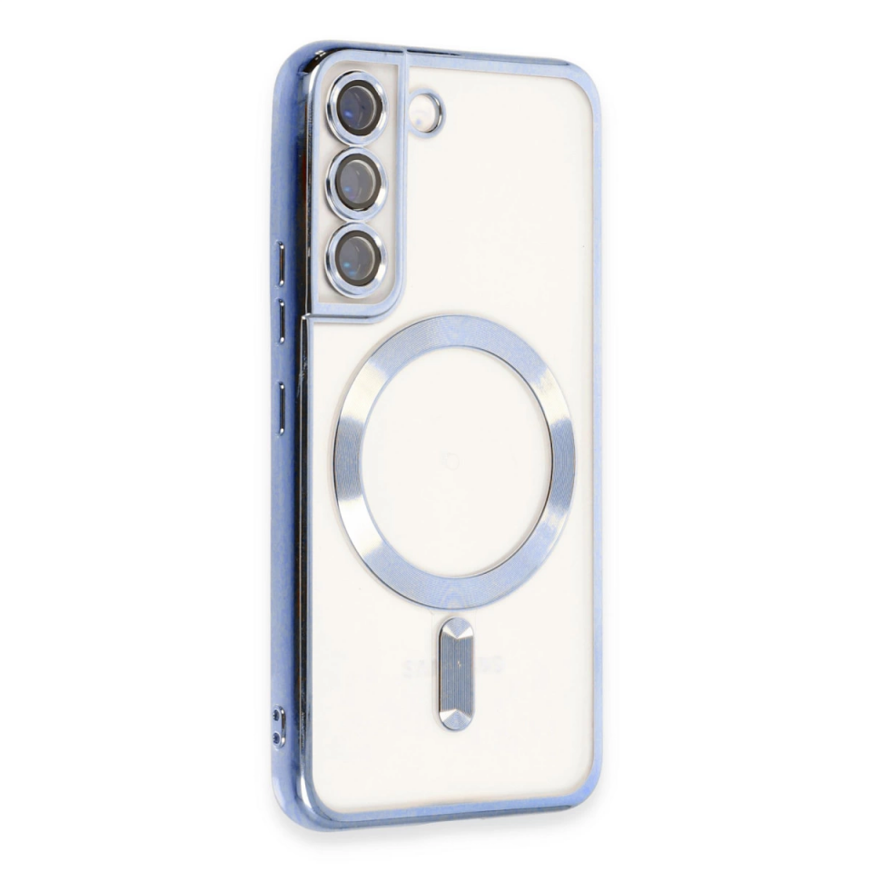 Samsung Galaxy S22 Kılıf Kross Magneticsafe Kapak - Sierra Blue